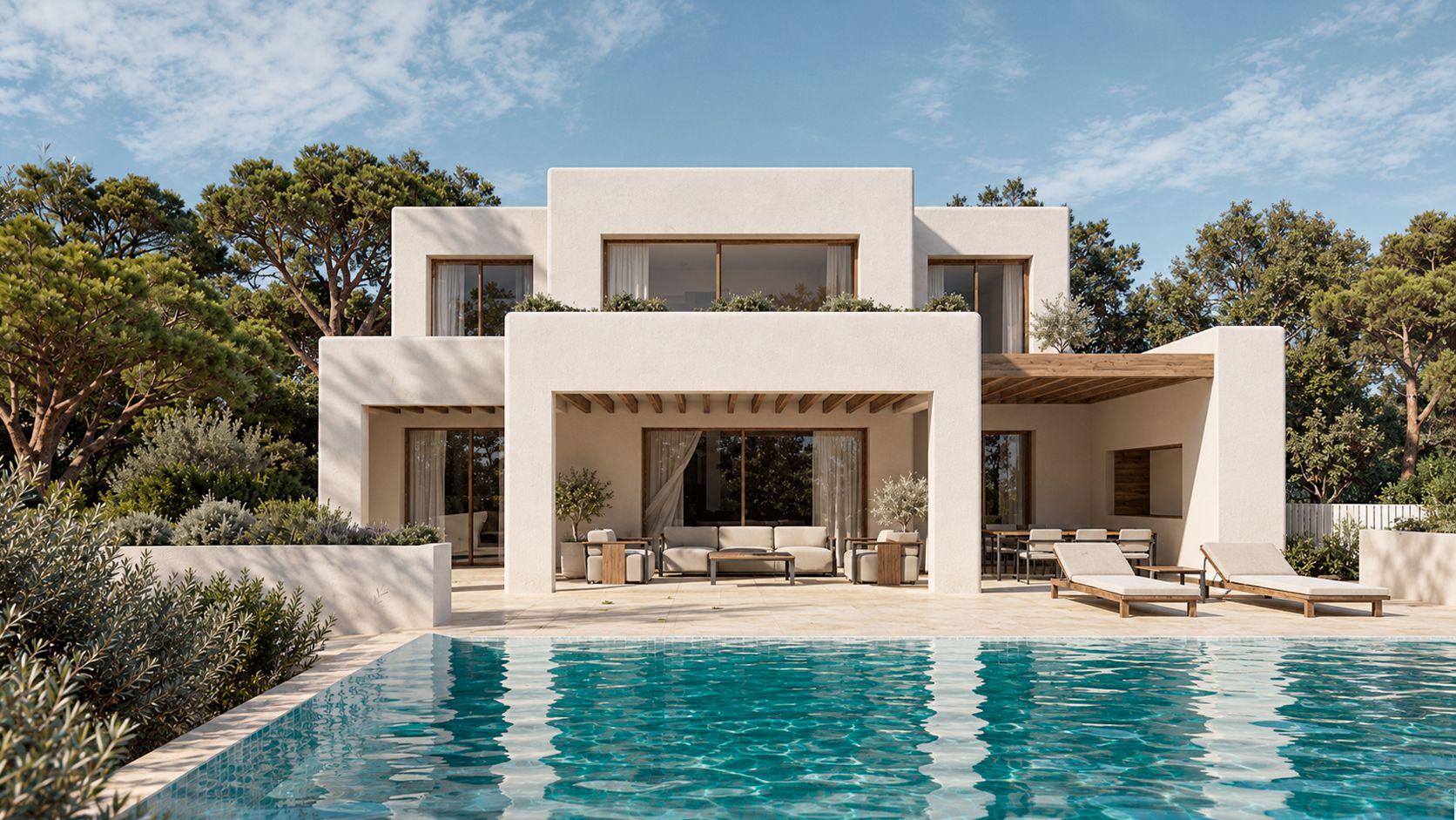 HHMC5-1SCD6Y2 - Proyecto: Villa de nueva construcción de estilo ibicenco en venta en Benissa