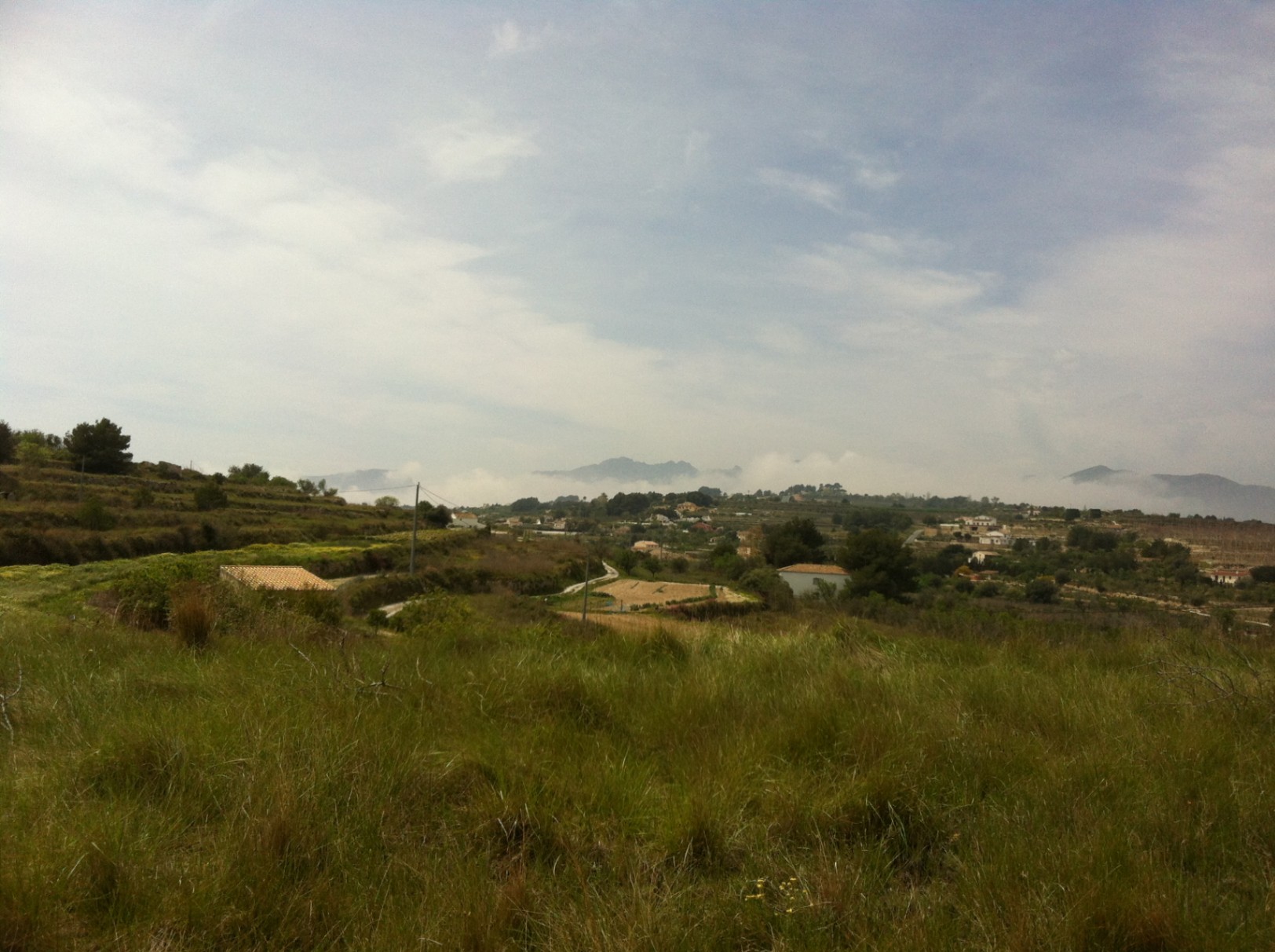Terrain rustique avec belle vue en vente à Benissa