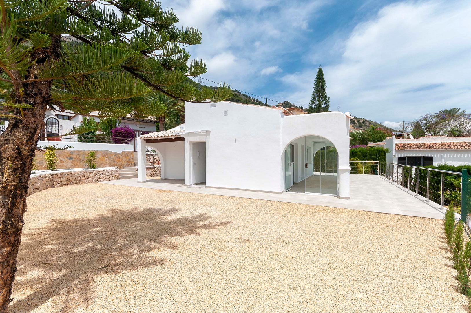 Toll renovierte Villa mit Meerblick in Calpe zu verkaufen