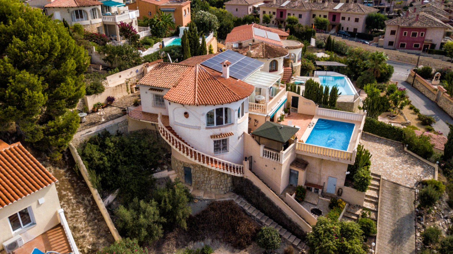 Villa con vista al mar en venta en Benissa