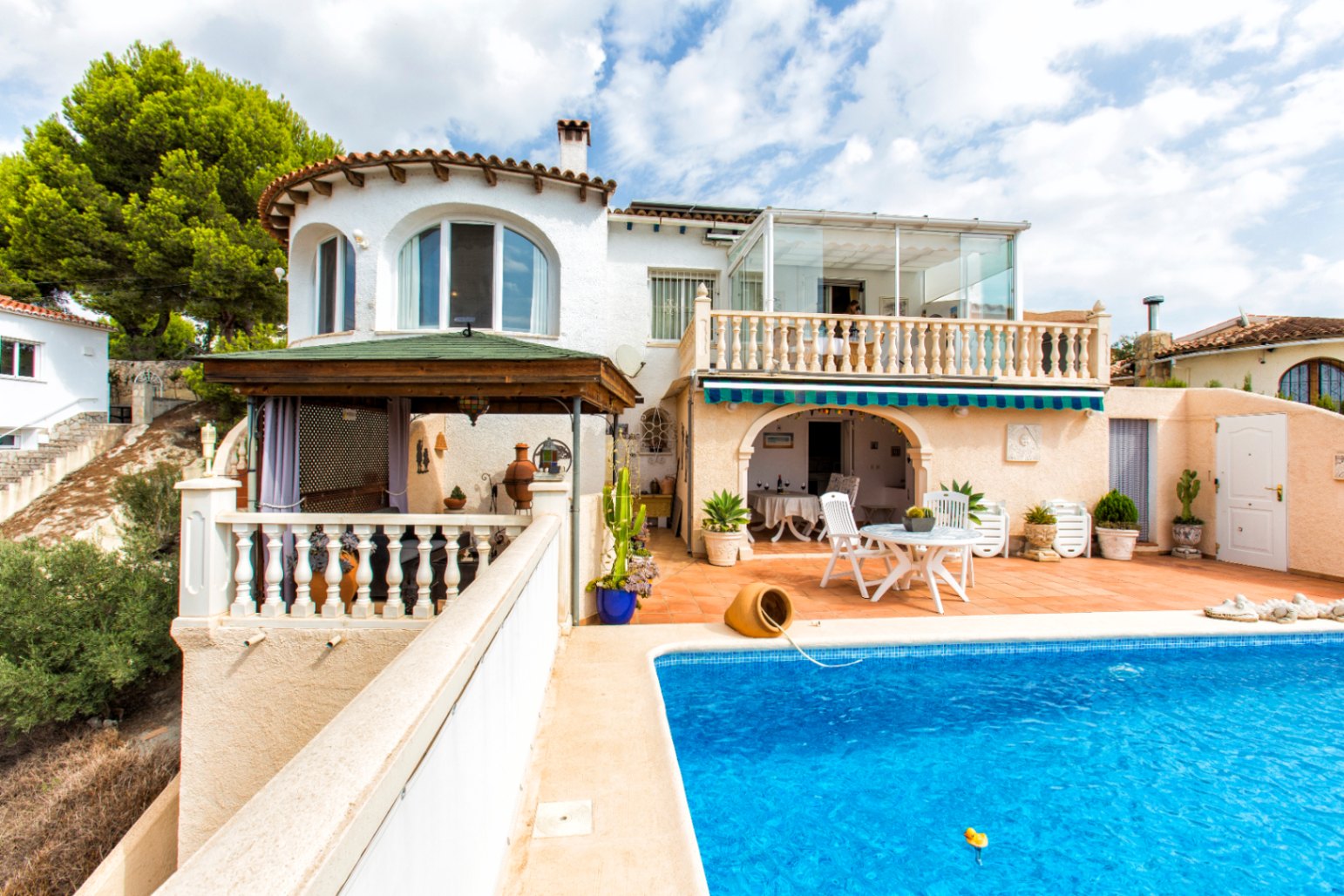 Villa met zeezicht te koop in Benissa
