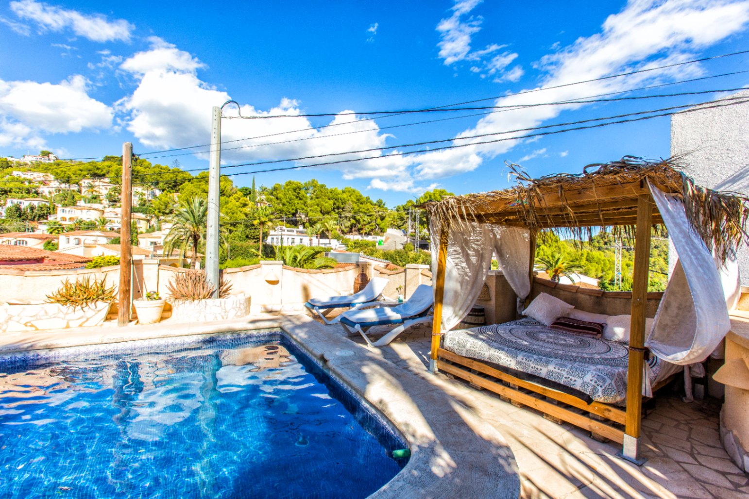 Villa confortable avec piscine à vendre à Benissa