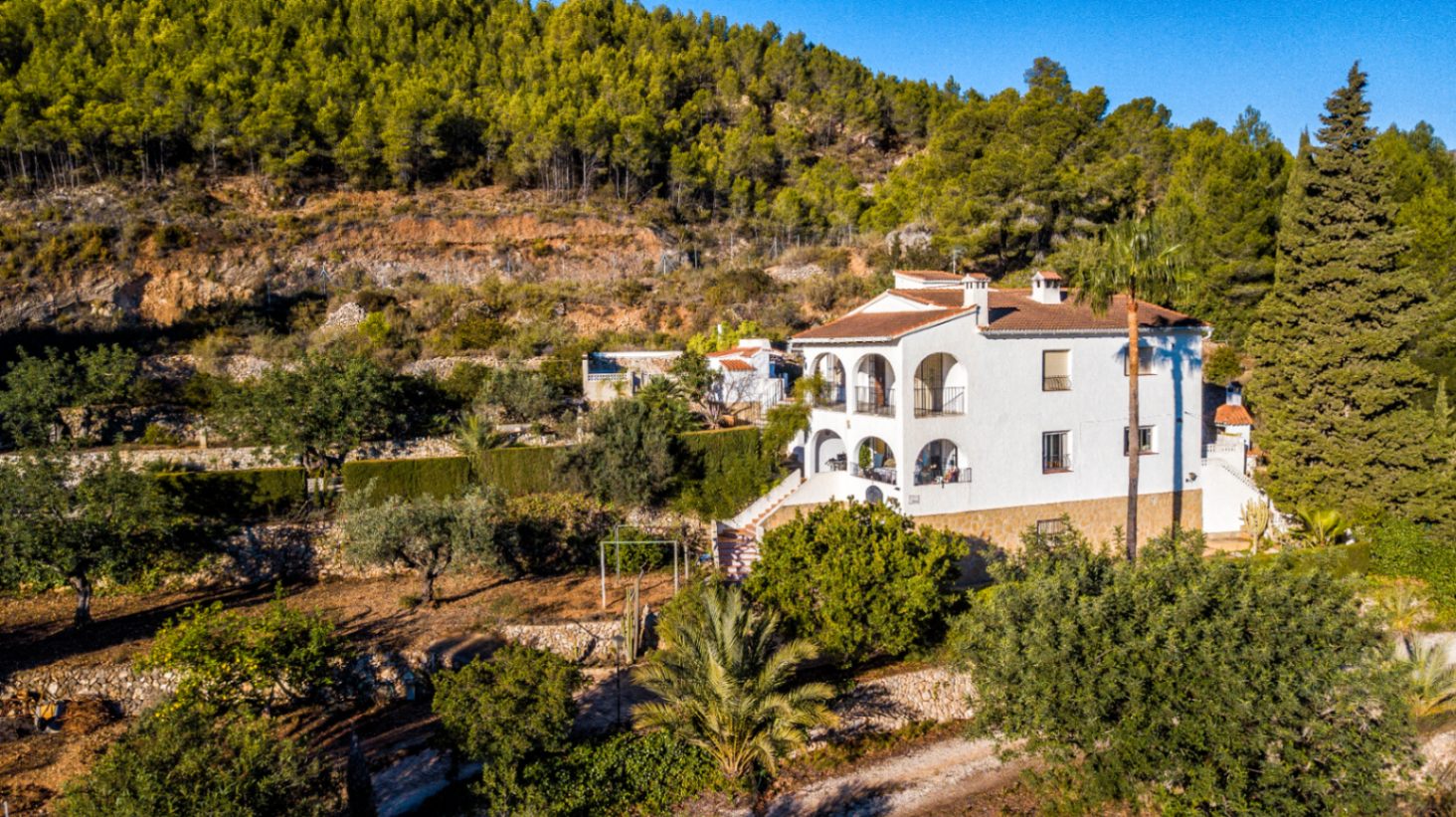 Finca with sea view for sale in Benissa