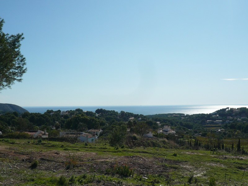 Parcelas con vista al mar en venta en Moraira