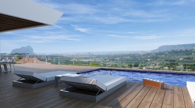 Luxus-Villa mit Meerblick zu Verkaufen in Calpe