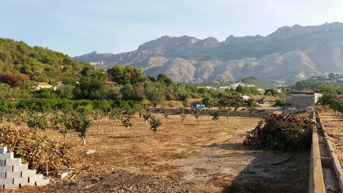 Fantástico terreno rústico en venta en Altea la Vella