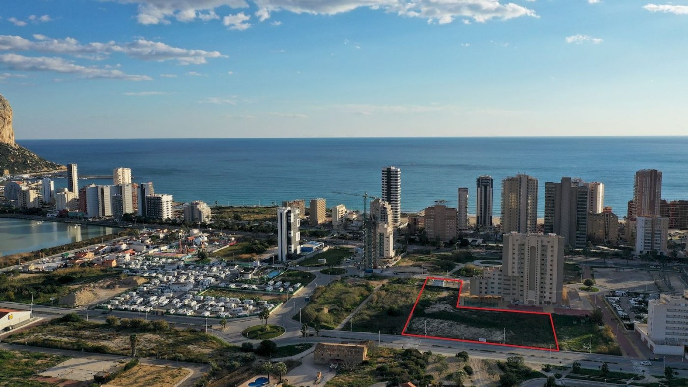 Apartamentos nuevos con vista al mar en venta en Calpe
