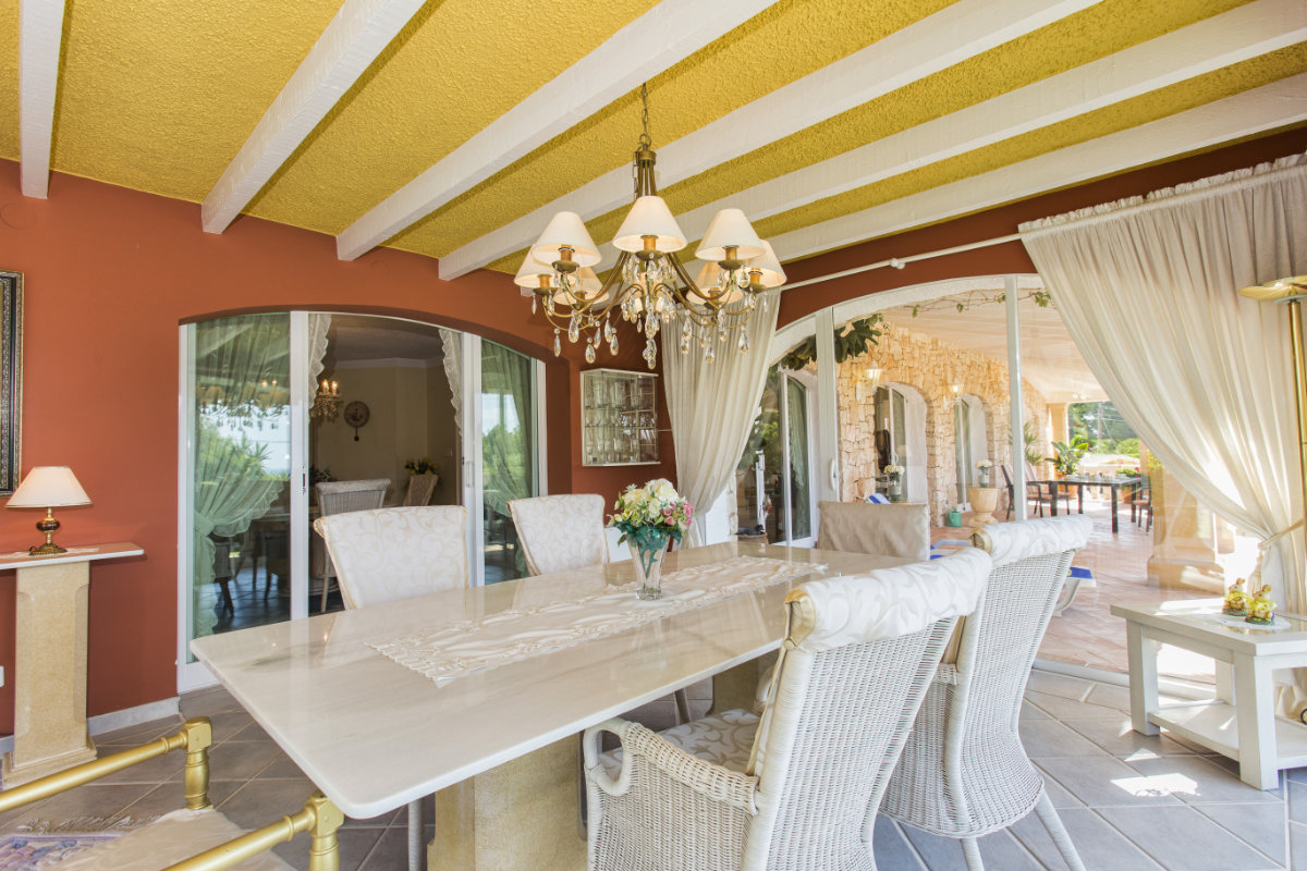 Dream villa with seaview for sale in Benissa
