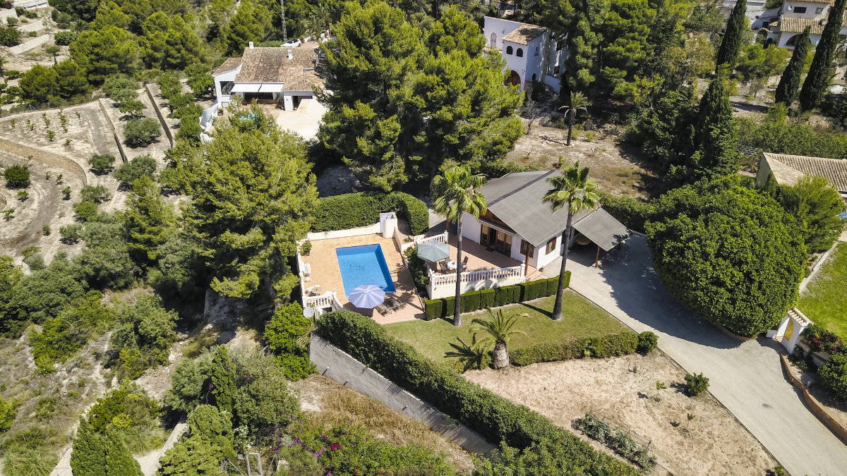 Villa de ensueño con vista al mar en venta en Benissa