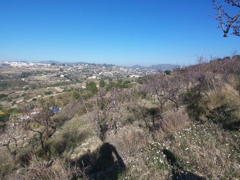 Rustic plot with nice views for sale in Benissa