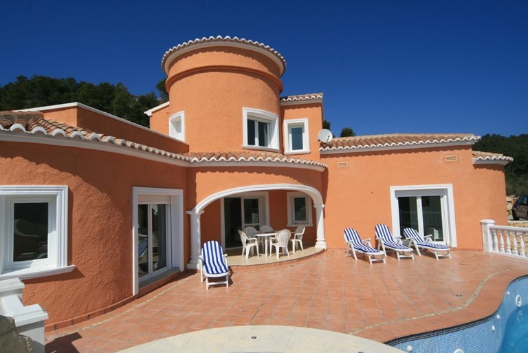 New build villa with seaview for sale in Javea